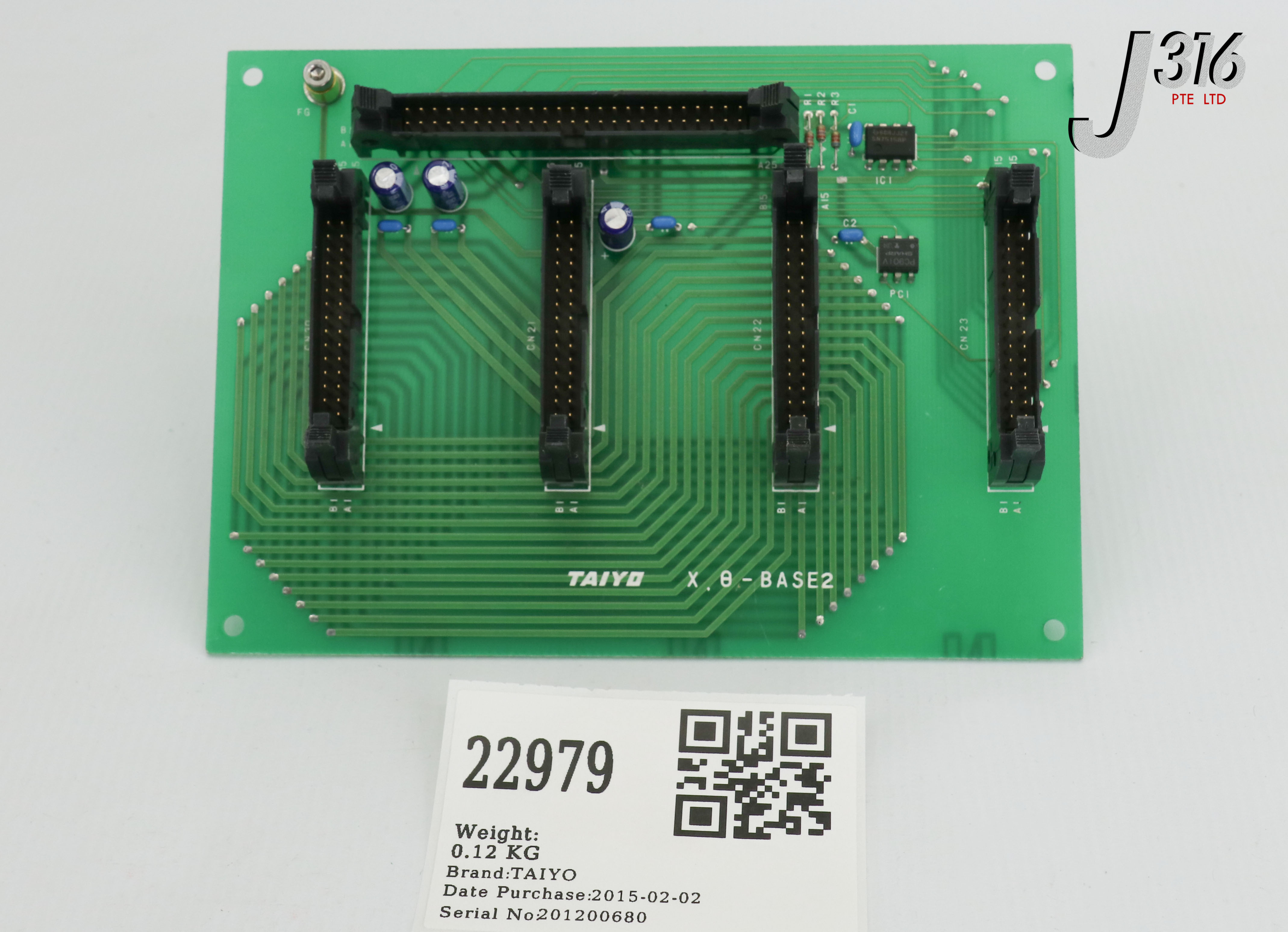 22979 TAIYO PCB ASSY X.0-BASE2 | eBay